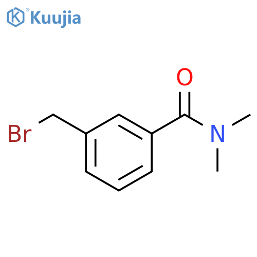 3-(bromomethyl)-N,N-dimethylbenzamide structure