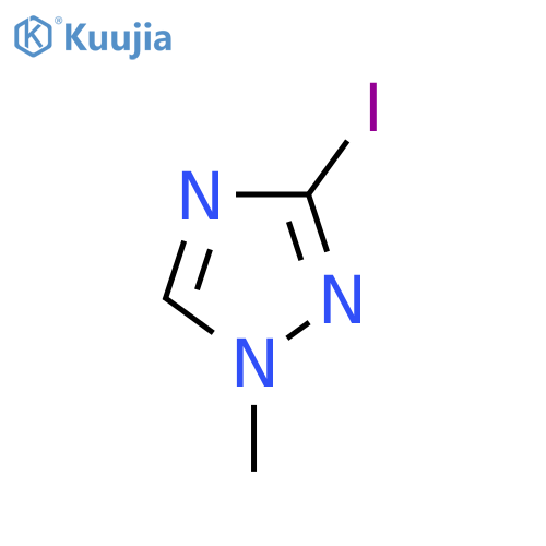 3-Iodo-1-methyl-1H-1,2,4-triazole structure