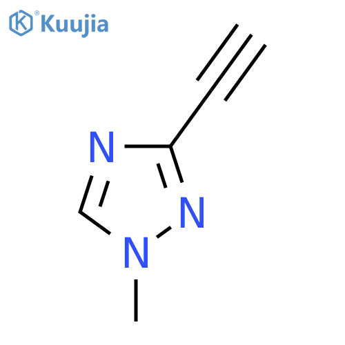 1H-1,2,4-Triazole,3-ethynyl-1-methyl-(9CI) structure