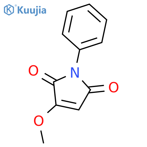 3-methoxy-1-phenyl-1H-pyrrole-2,5-dione structure