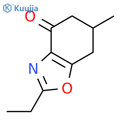 4(5H)-Benzoxazolone, 2-ethyl-6,7-dihydro-6-methyl- structure