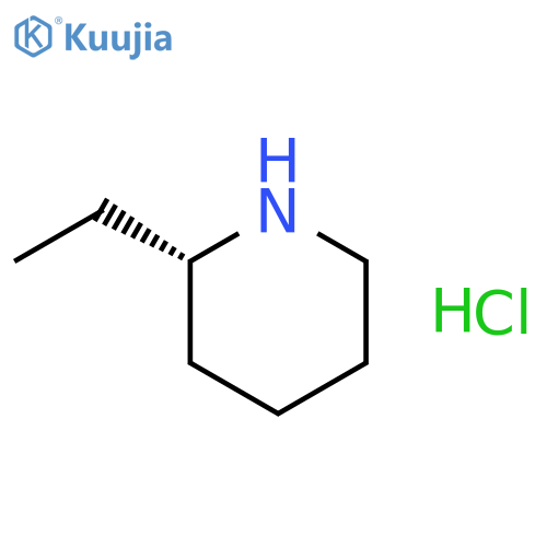 (S)-2-Ethylpiperidine hydrochloride structure