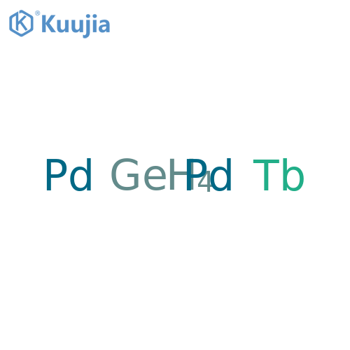 Germanium, compd. with palladium and terbium (1:2:1) structure