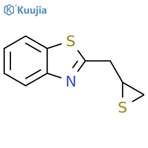 benzothiazole, 2-(thiiranylmethyl)- (9ci) structure