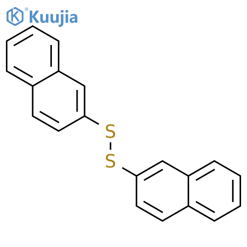 Disulfide,1,2-di-2-naphthalenyl structure