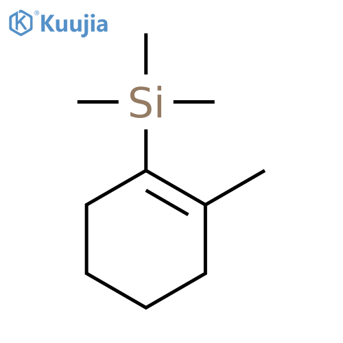 SILANE, TRIMETHYL(2-METHYL-1-CYCLOHEXEN-1-YL)- structure