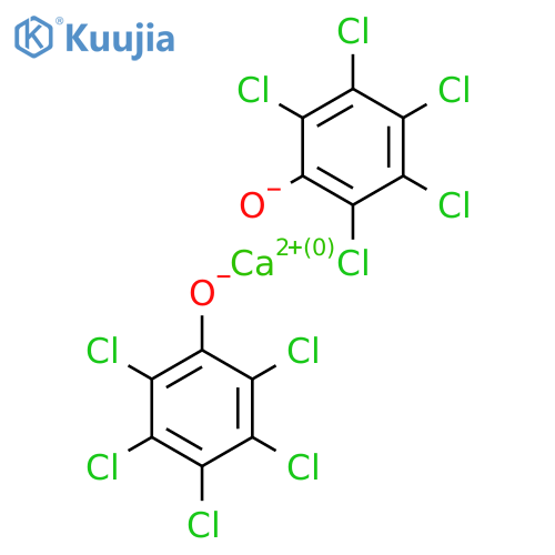 Calcium;2,3,4,5,6-pentachlorophenolate structure