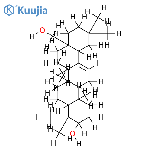 12-oleanene-3,28-diol structure