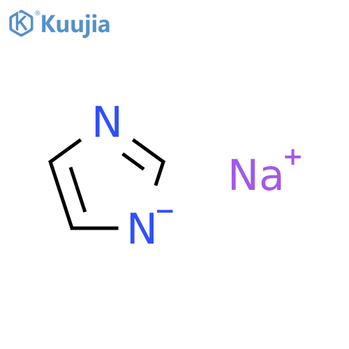 1H-Imidazole, sodiumsalt (1:1) structure