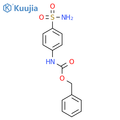 benzyl N-(4-sulfamoylphenyl)carbamate structure