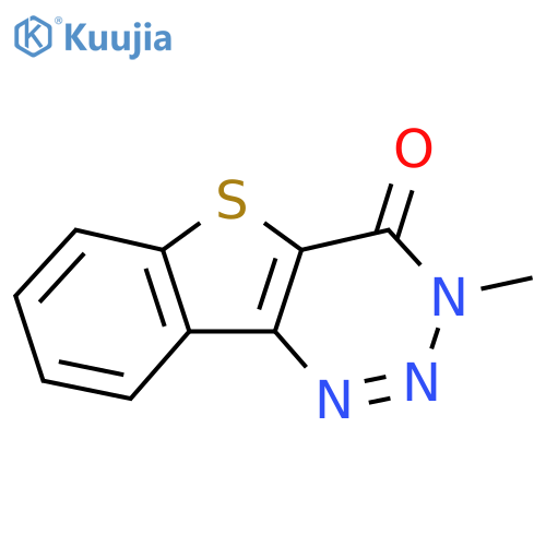 3-Methyl-[1]benzothiolo[3,2-d]triazin-4-one structure
