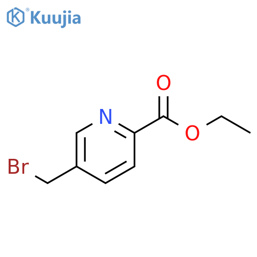 ethyl 5-(bromomethyl)pyridine-2-carboxylate structure