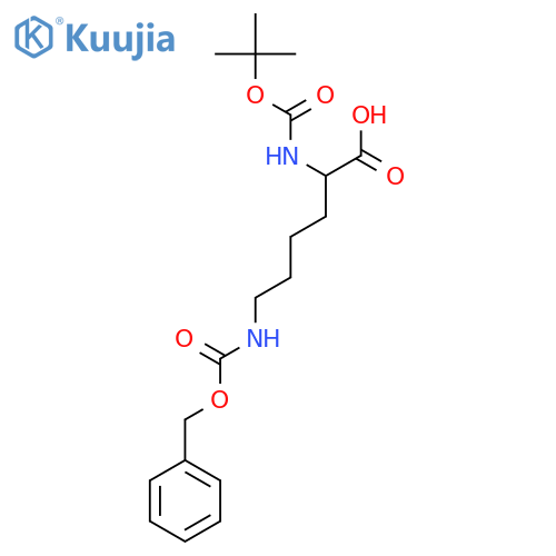 Boc-D-Lys(Z)-OH structure