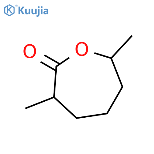 2-Oxepanone, 3,7-dimethyl- structure
