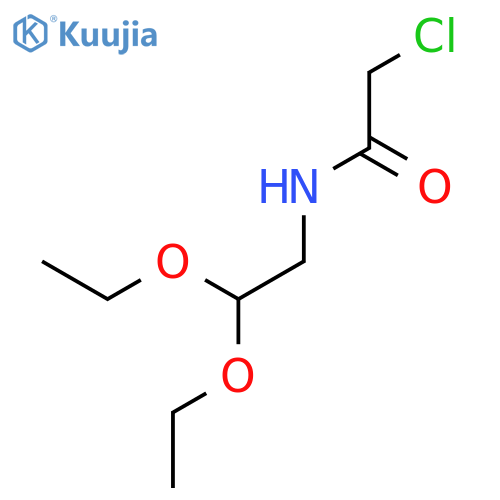 2-Chloro-N-(2,2-diethoxyethyl)acetamide structure