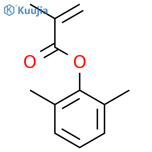 2-Propenoic acid,2-methyl-, 2,6-dimethylphenyl ester structure