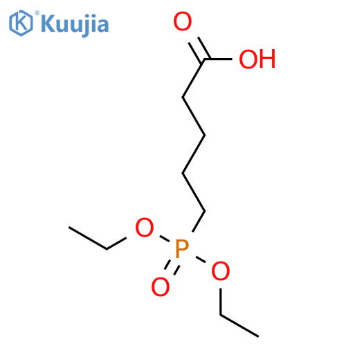 Diethylphosphonopentanoic Acid structure