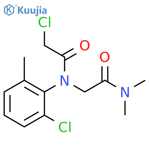 Acetamide,2-[(chloroacetyl)(2-chloro-6-methylphenyl)amino]-N,N-dimethyl- structure