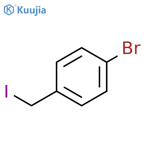 1-bromo-4-(iodomethyl)benzene structure