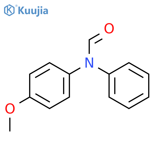 FORMAMIDE, N-(4-METHOXYPHENYL)-N-PHENYL- structure
