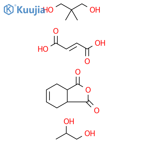Propyleneglycol,polymer with 3a,4,7,7a-tetrahydro-1,3-dioxo-2-oxaindane,maleic anhydride and 2,2-dimethyl-1,3-propanediol structure