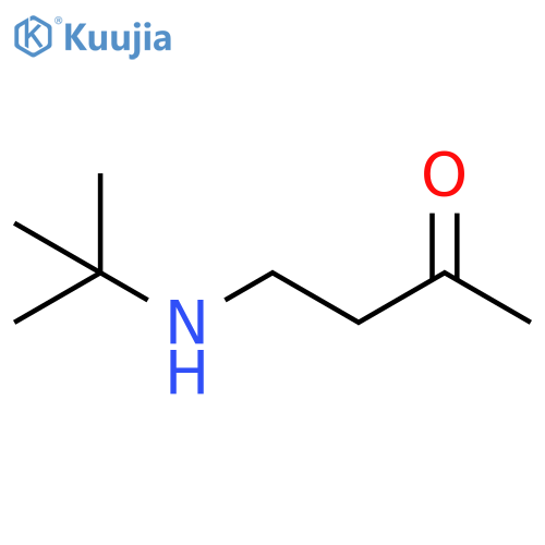 2-Butanone, 4-[(1,1-dimethylethyl)amino]- structure