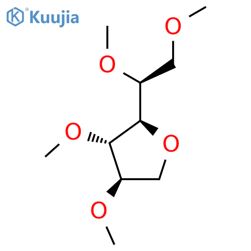 (2R,3S,4R)-2-[(1S)-1,2-Dimethoxyethyl]-3,4-dimethoxyoxolane structure