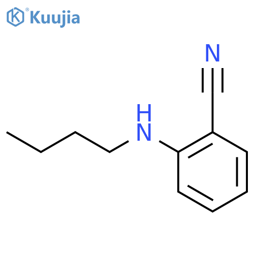 2-(Butylamino)benzonitrile structure