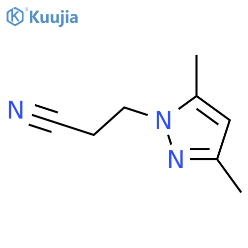 3-(3,5-DIMETHYL-1H-PYRAZOL-1-YL)PROPANENITRILE structure