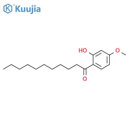 1-(2-hydroxy-4-methoxyphenyl-1-Undecanone structure
