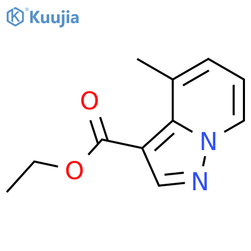 ethyl 4-methylpyrazolo[1,5-a]pyridine-3-carboxylate structure