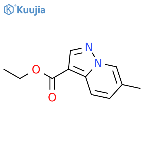 6-Methyl pyrazolo1,5-apyridine-3-carboxylic Acid ethyl ester structure