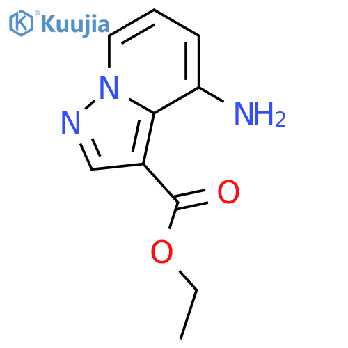 4-Amino-pyrazolo1,5-apyridine-3-carboxylic Acid ethyl ester structure