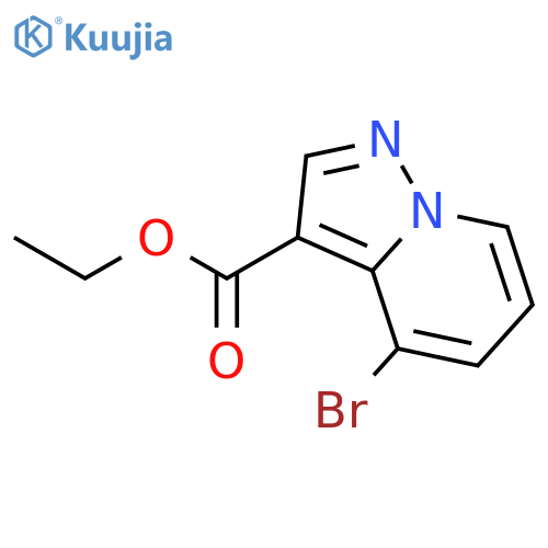 Ethyl 4-bromopyrazolo1,5-apyridine-3-carboxylate structure