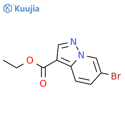 Ethyl 6-bromopyrazolo[1,5-a]pyridine-3-carboxylate structure
