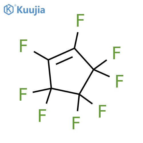 Octafluorocyclopentene structure