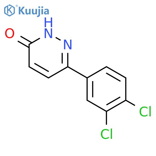 6-(3,4-dichlorophenyl)pyridazin-3(2H)-one structure