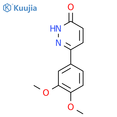 6-(3,4-dimethoxyphenyl)pyridazin-3-ol structure