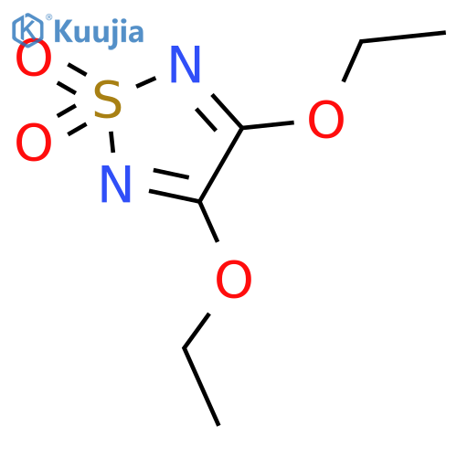 3,4-Diethoxy-1,2,5-thiadiazole-1,1-dioxide structure