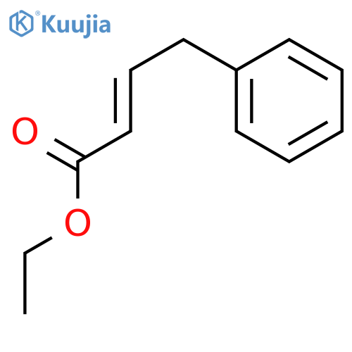 ethyl cis-4-phenyl-2-butenoate structure