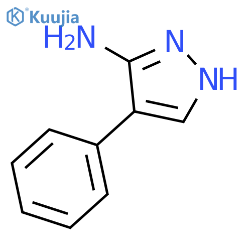 4-phenyl-1H-pyrazol-5-amine structure
