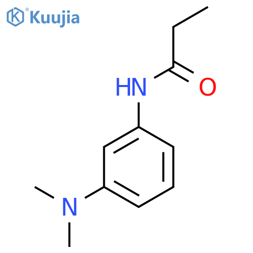 PROPANAMIDE, N-[3-(DIMETHYLAMINO)PHENYL]- structure