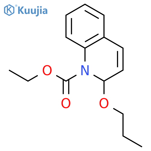 1(2H)-Quinolinecarboxylic acid, 2-propoxy-, ethyl ester structure