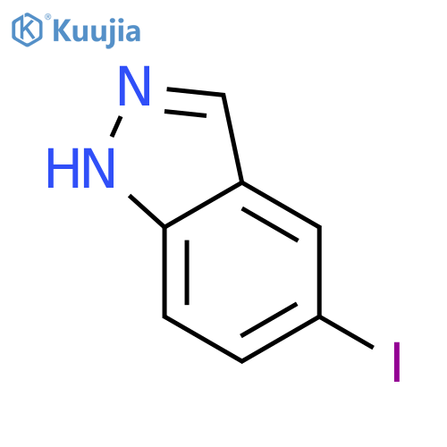 5-Iodo-1H-indazole structure
