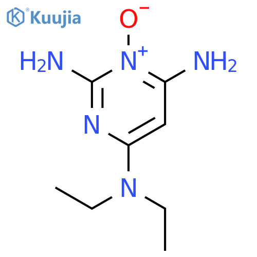 2,4,6-PYRIMIDINETRIAMINE, N4,N4-DIETHYL-, 1-OXIDE structure