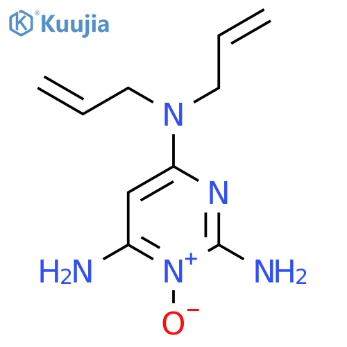 2,4,6-PYRIMIDINETRIAMINE, N4,N4-DI-2-PROPENYL-, 1-OXIDE structure