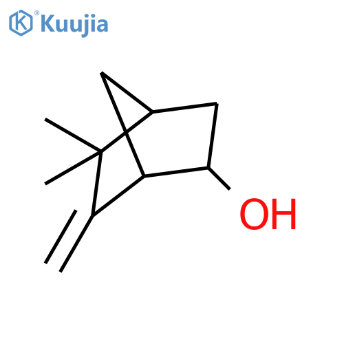 (1S,2R,4S)-5,5-dimethyl-6-methylidenebicyclo[2.2.1]heptan-2-ol structure