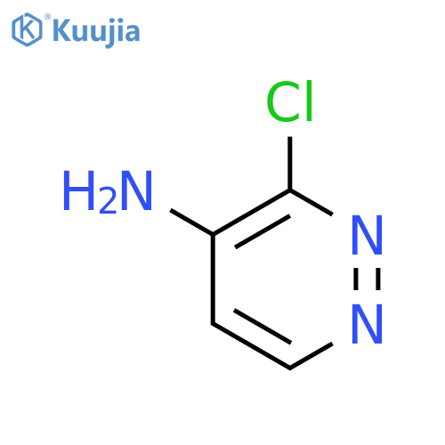 3-Chloropyridazin-4-amine structure