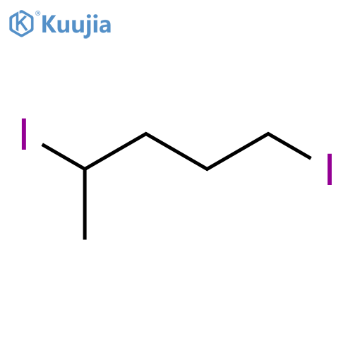 Pentane, 1,4-diiodo- structure