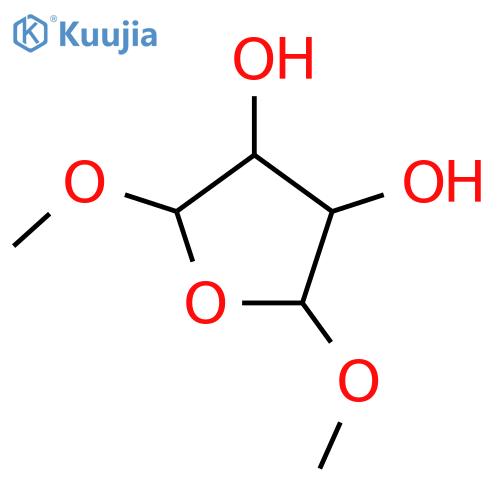 3,4-Furandiol,tetrahydro-2,5-dimethoxy- structure